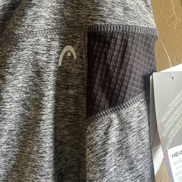 Women's "HEAD" Skort size small in Black Heather - Picture 2 of 8